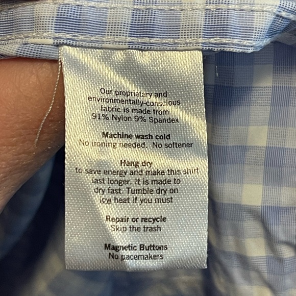 PONCHO button down shirt. COOL WEAR. Vented back. Fishing. Hiking. Work . 3x - Picture 4 of 5